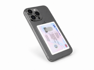 Slim Adhesive Phone Card Holder