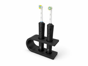 Dual Electric Toothbrush Stand