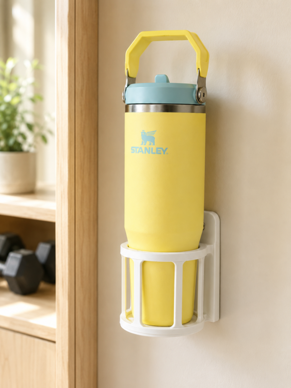 Wall-Mounted Cup & Tumbler Holder