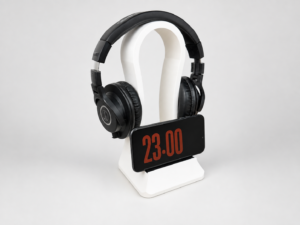 2-in-1 Headphone Stand & Wireless Charging Dock