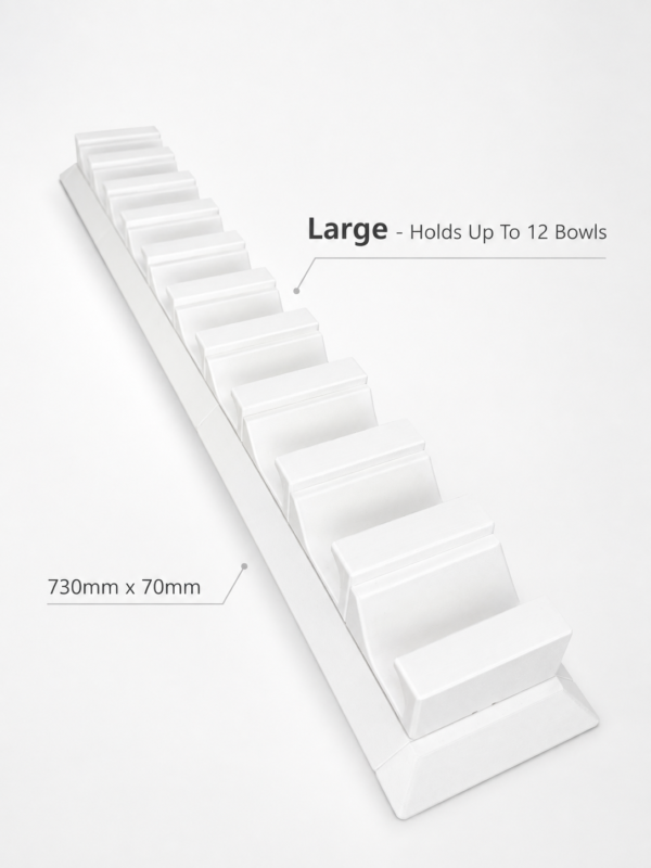 Adjustable Bowl Storage Rack
