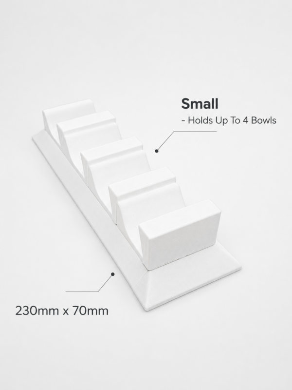 Adjustable Bowl Storage Rack