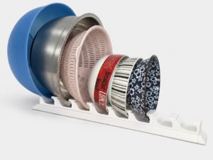 Adjustable Bowl Storage Rack