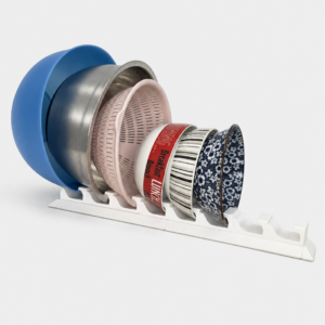 Adjustable Bowl Storage Rack