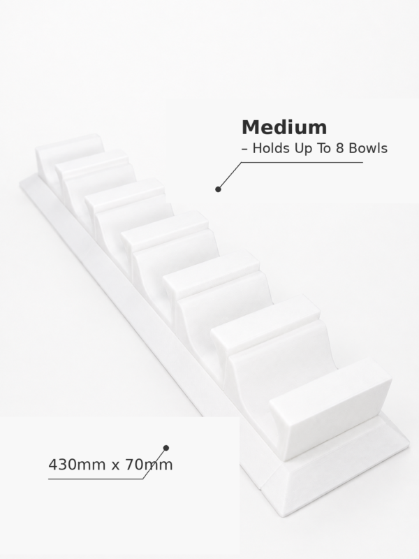Adjustable Bowl Storage Rack
