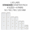 1 Standard French Cleat Starter Pack – 4 Pairs