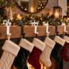 Personalised Christmas Stocking Holder