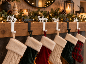 Personalised Christmas Stocking Holder