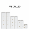 Pre Drilled Standard French Cleat Starter Pack – 4 Pairs